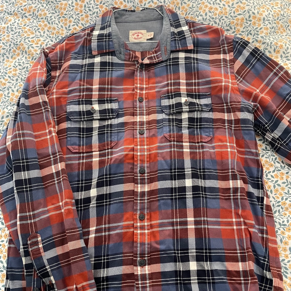Brooks Brothers plaid button down